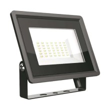 Čierny LED reflektor 30W