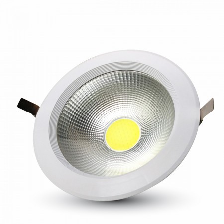 Zapustené okrúhle biele LED svietidlo