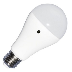 LED žiarovka E27 A60 9W so svetelným senzorom