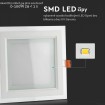 SMD LED čip skleneného panela