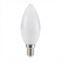 Profesionálna mliečna LED sviečka E14 5,5W so SAMSUNG čipmi