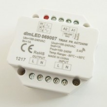 Prijímač k RF LED stmievaču