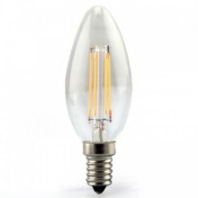 Profesionálna LED filament sviečka E14 4W so SAMSUNG čipmi