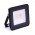 Čierny smart RGB+W LED reflektor 20W