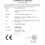 Batéria do interiéru 48V 10kWh certifikát EMC