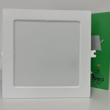 Plastový hranatý zapustený LED panel 18W